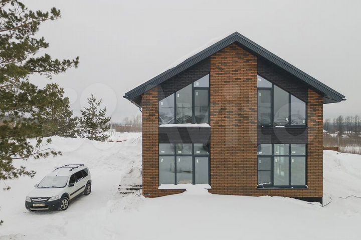 Коттедж 117,3 м² на участке 12 сот.