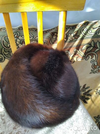 Шапка норковая женская