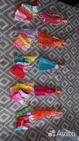 Куклы барби с одеждой