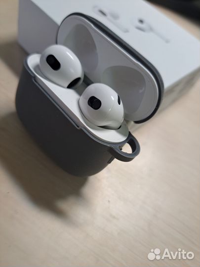 Наушники airpods 3rd generation +чехол