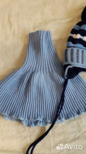 Шапка +манишка 4-6