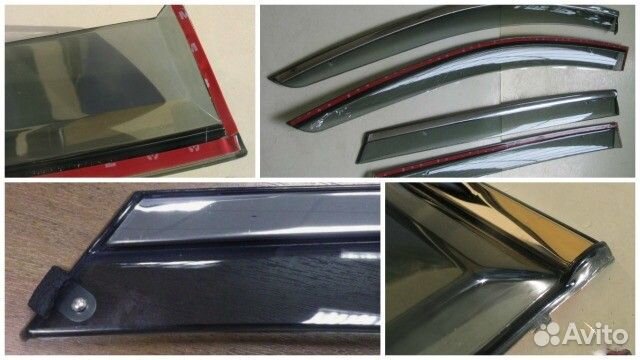 Дефлекторы-окон Нерж-молдинг Lexus -NX 1-поколение