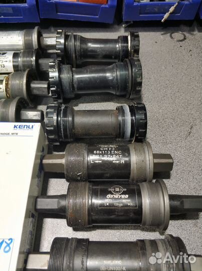 Каретки для велосипеда любые размеры