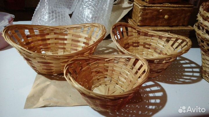 Корзина плетеная