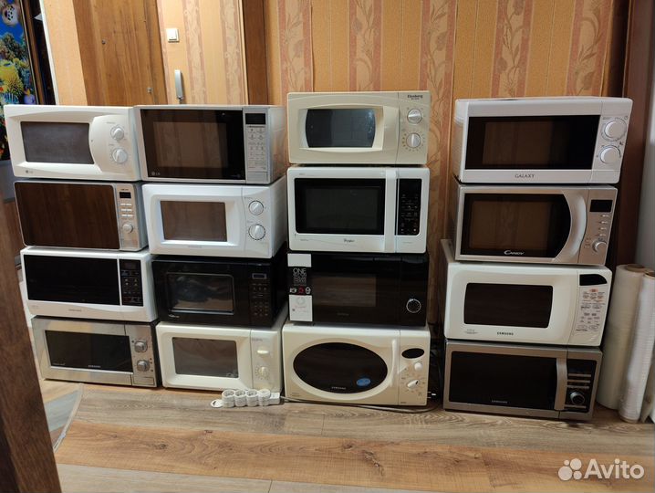 Микроволновые печи. Полностью рабочие. Гарантия