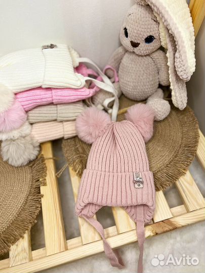 Шапка зимняя для девочки