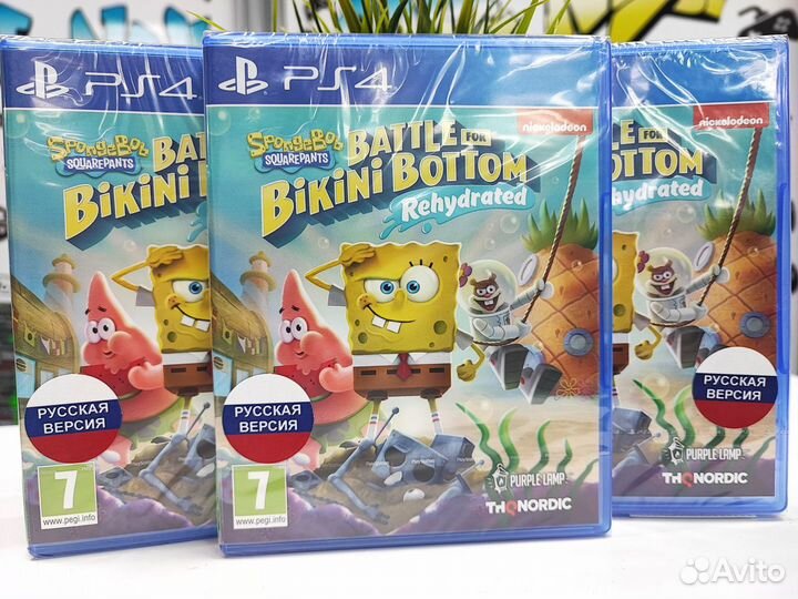 Spongebob Squarepants:Bikini Bottom (PS4) NEW