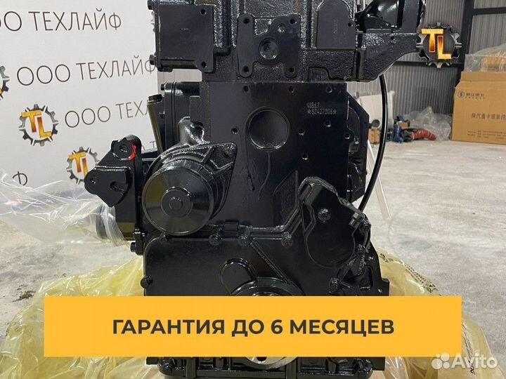 Двигатель Komatsu SA6D107 без навесного