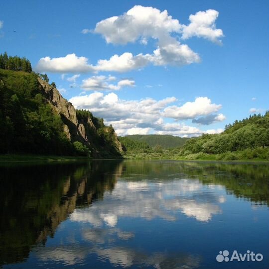 Белая, семейный сплав 3 дня 2 ночи (Урал)