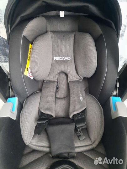 Автолюлька с базой isofix