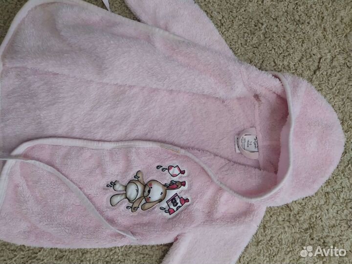 Детский халат на 9-12 мес