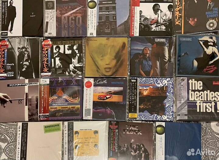 Мини винил, коллекция CD дисков mini vinyl japan