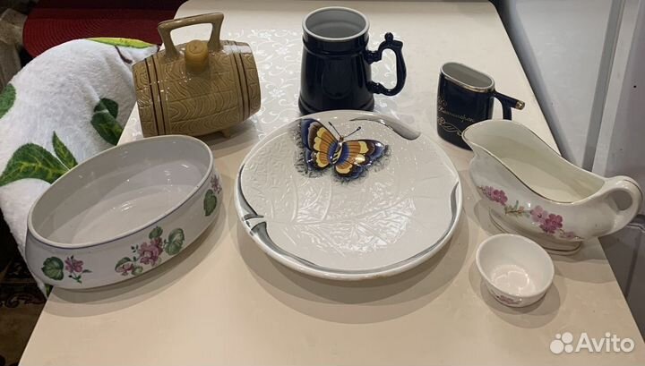 Посуда фарфор СССР разное
