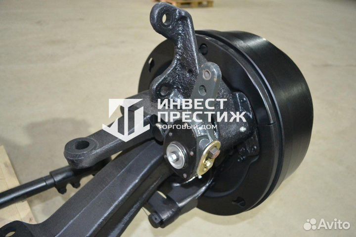 Ось передняя в сборе краз 65055-3000012