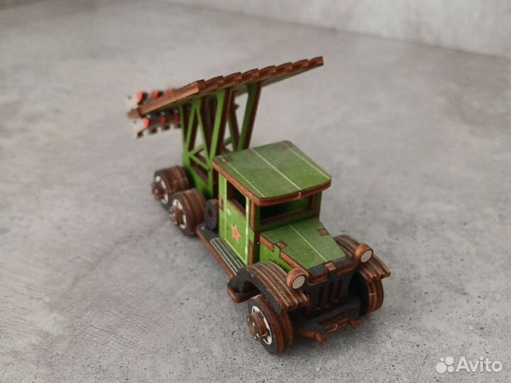 Деревянная модель бм-13