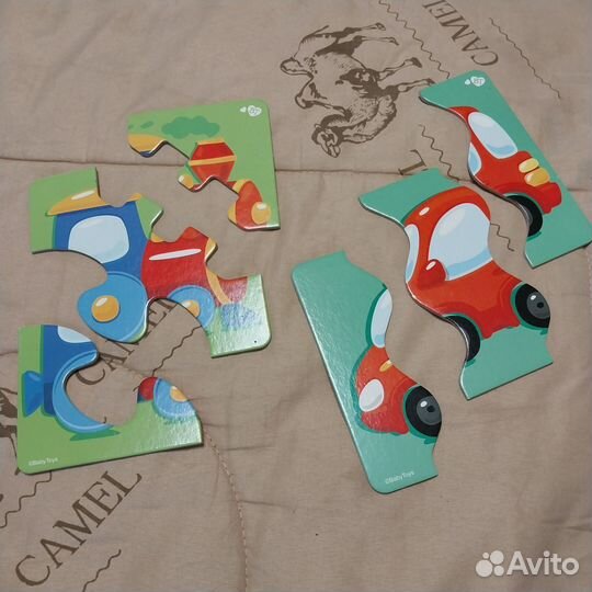 Пазлы развивающие для детей от 1,5 лет