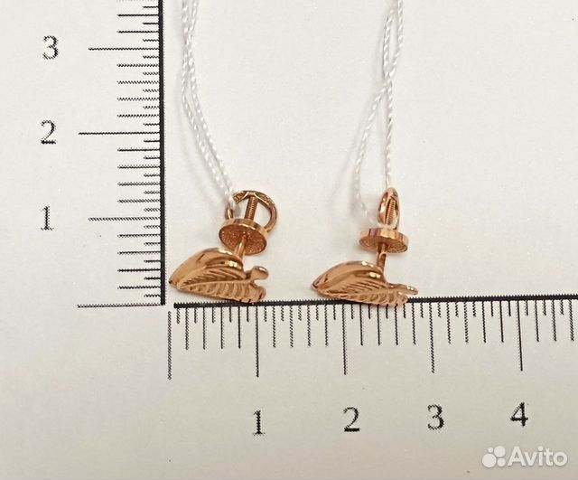 Золотые серьги