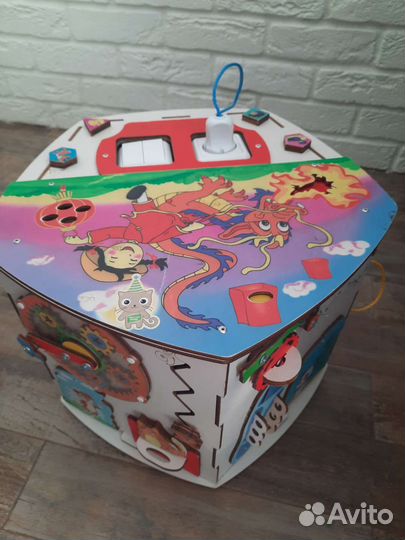 Бизиборд кубик