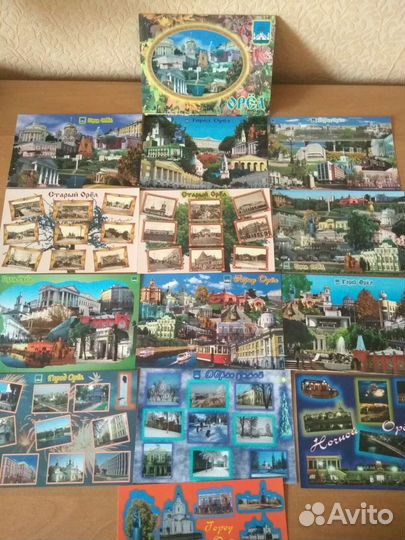 Редкие наборы открыток