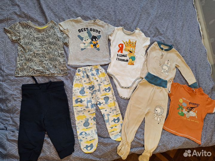 Одежда для мальчика пакетом 74-80