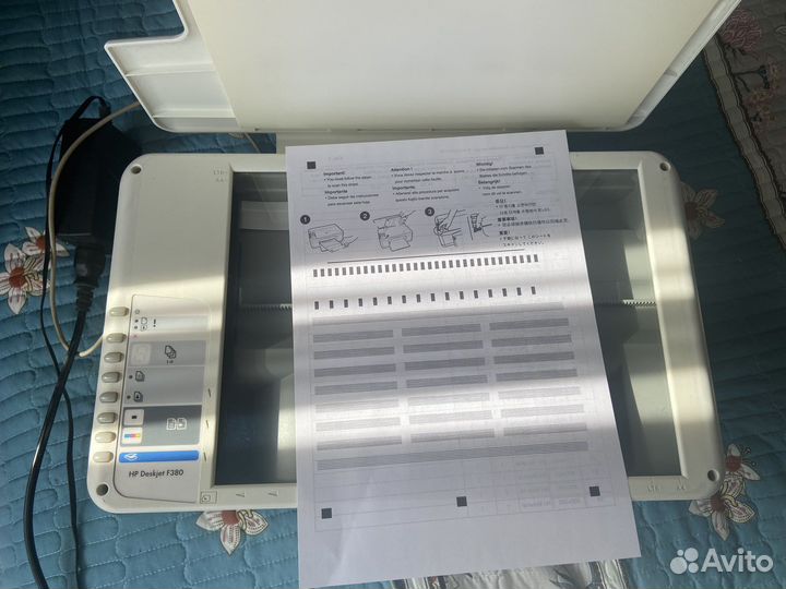 Мфу принтер hp deskjet f380