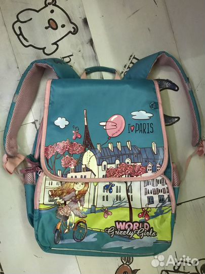 Школьный ранец рюкзак Grizzly