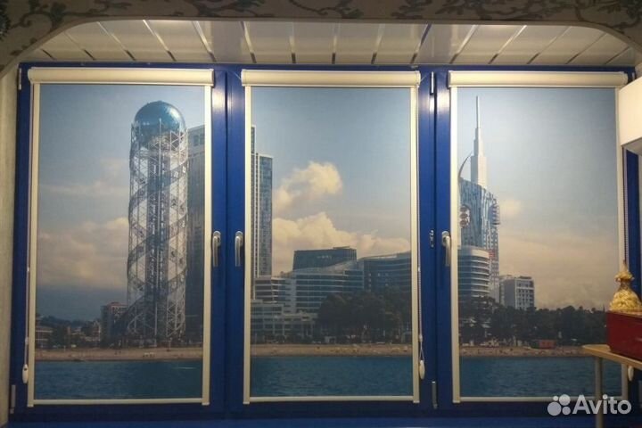 Рулонные шторы с фотопечатью