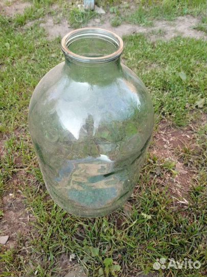 Банка 10 литров стеклянная