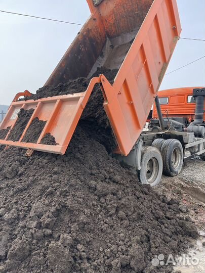 Перегной Навоз Чернозем Земля в Мешках или Валом