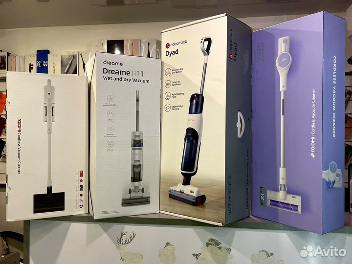 Моющий беспроводной пылесос Xiaomi Dreame H11