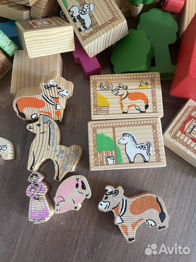 Набор кубиков Город