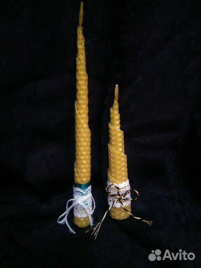 Свечи из вощины