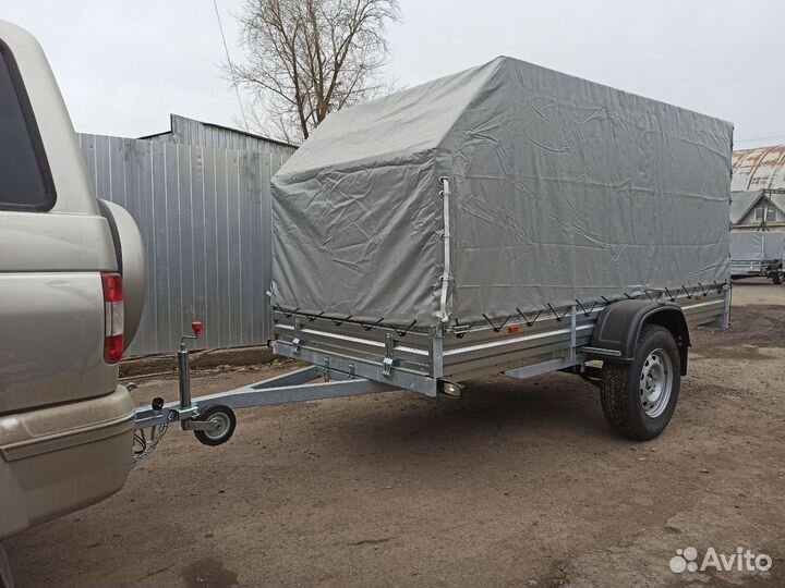 Прицеп усиленный, для бездорожья. Рессоры 5листов