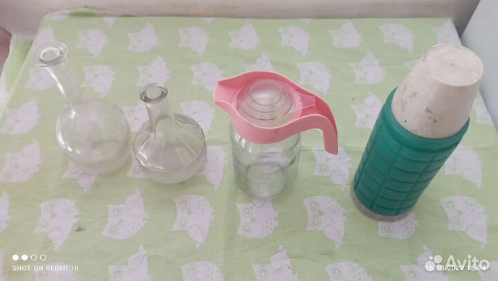 Стопки, графины, кувшины