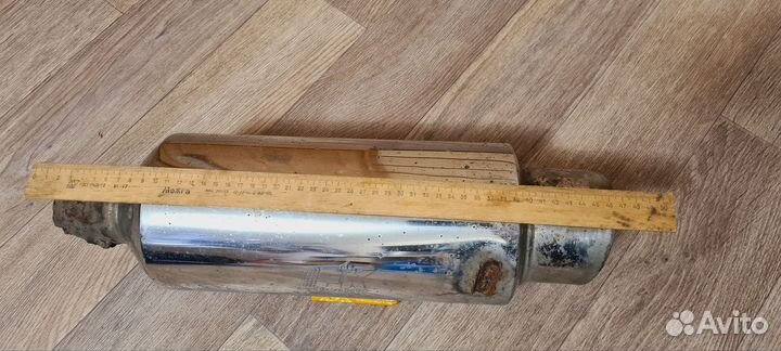 Прямоточный глушитель