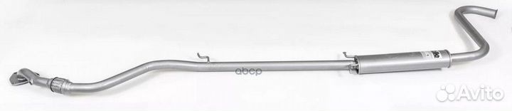 Резонатор ZAZ (Lanos) Chanсе (с приемной трубо