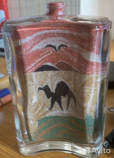 Бутылка с песком из Египта