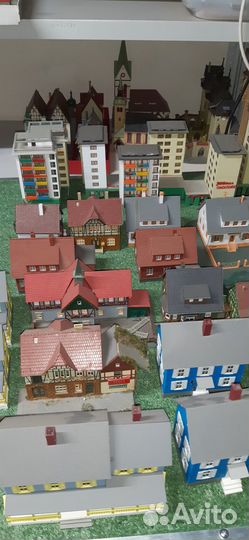 Домики для макета железной дороги