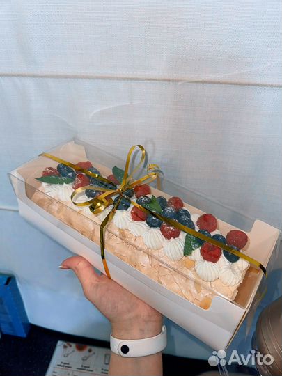 Меренговый рулет