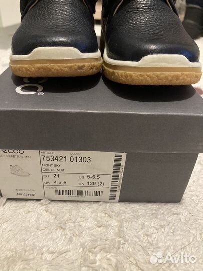 Ботинки детские ecco / 21