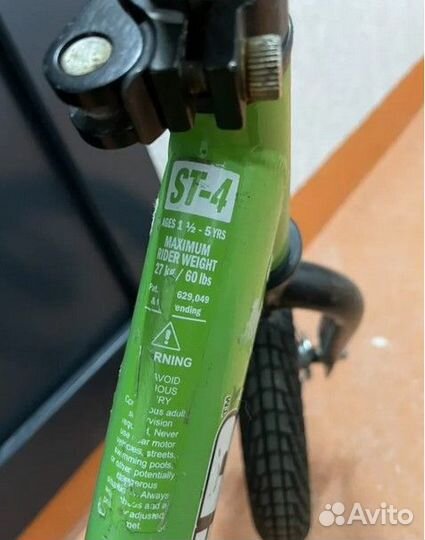 Беговел strider st-4 колеса лыжи