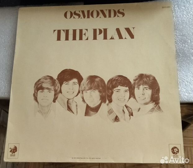 LP The osmonds - The Plan 1973 Germany