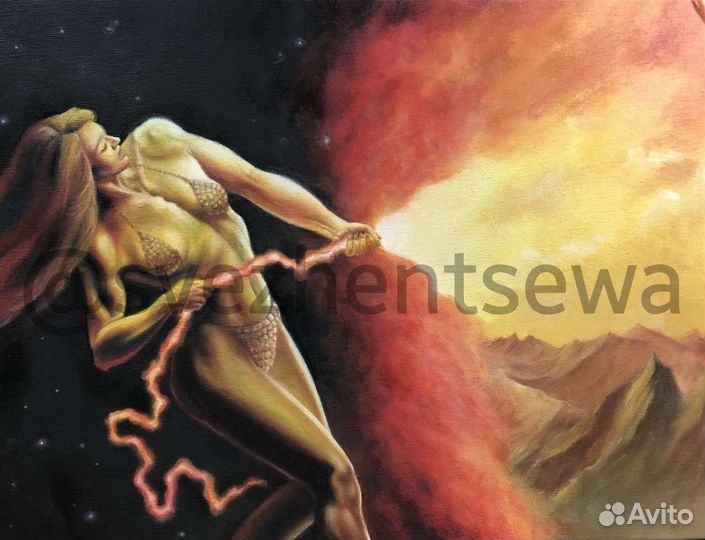 Картина маслом на холсте