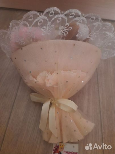 Букетик из мягких игрушек Зоопарк