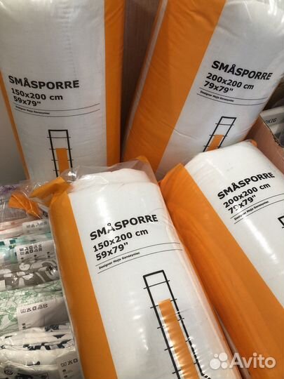 Одеяла IKEA подушки, наматрасники