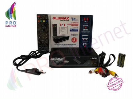 Цифровой телевизионный приемник lumax DV3201HD