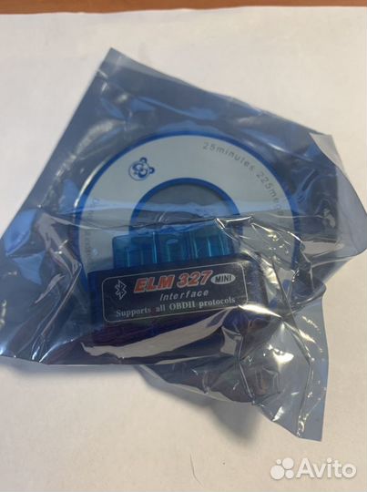 OBD2 Elm327 сканер для диагностики авто BT V2.1