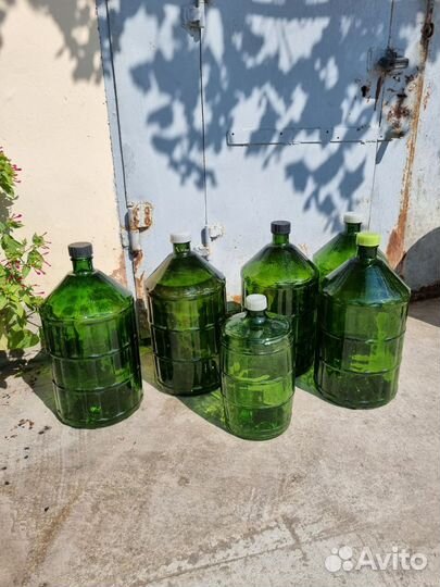 Бутыль стеклянная 20 литров