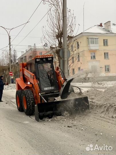 Услуги минипогрузчика