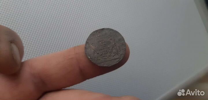 Деньга 1769 год.км.Сибирь.Оригинал